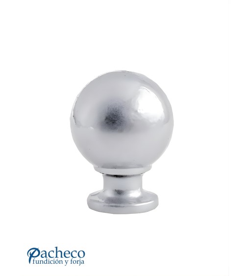 Remate de Bola Liso de Alumio Fundido M10