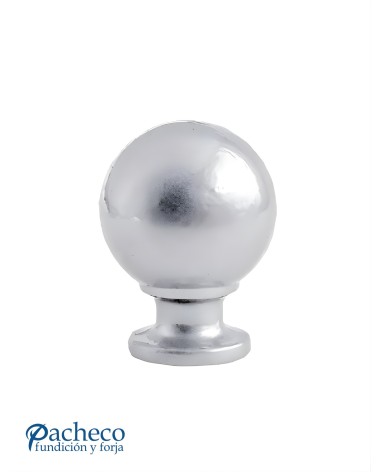 Remate de Bola Liso de Alumio Fundido M10
