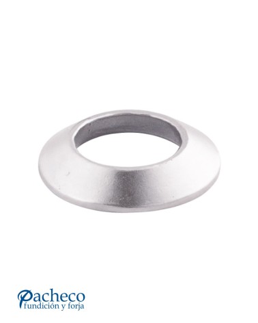 Base Circular Cónica de Aluminio Fundido para Redondo 16 - 20 - 40 mm