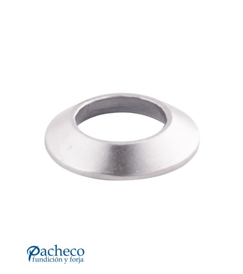 Base Circular Cónica de Aluminio Fundido para Redondo 45- 50 mm