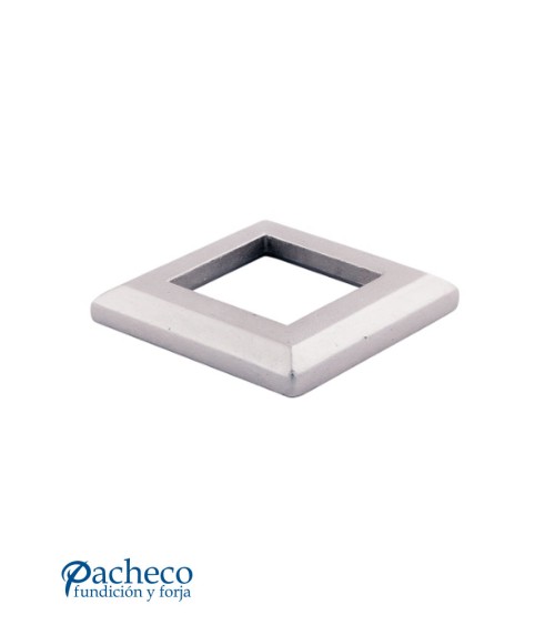 Base Cuadrada de Aluminio Fundido para Cuadrado de 30 - 40 - 50 mm