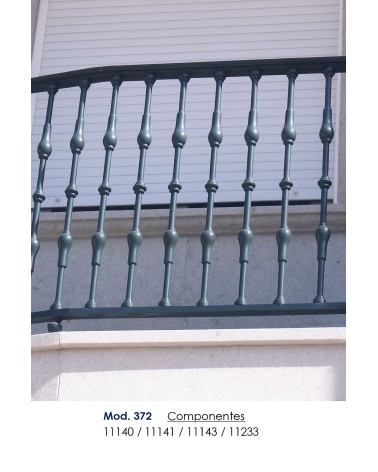 Macolla de Aluminio Fundido Cilindrica Lisa Alta para Redondo 20 mm