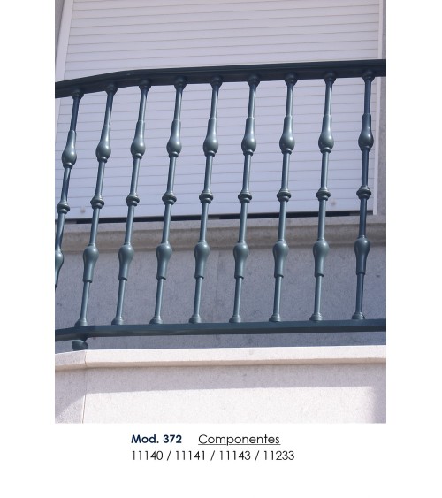 Macolla de Aluminio Fundido Cilindrica Lisa para Redondo 16 - 20 mm