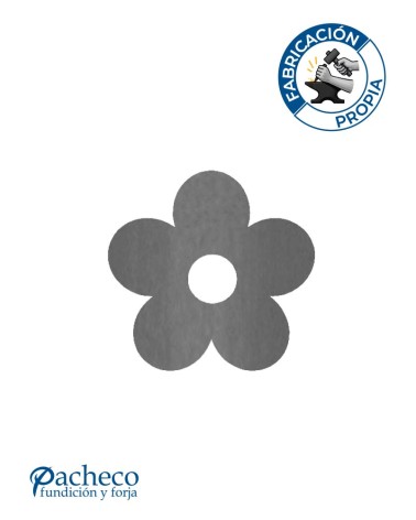 Placa de Láser de Flor para Redondo 14 - 16 - 20 mm con Espseor 3 mm