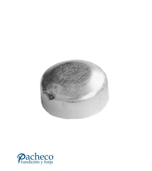 Tapón Galvanizado para Redondo 40 - 45 - 50 - 60 mm