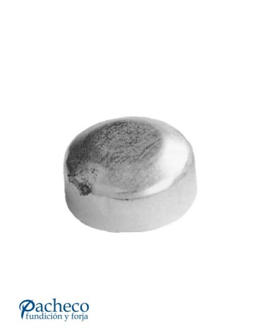 Tapón Galvanizado para Redondo 40 - 45 - 50 - 60 mm