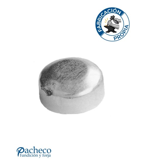 Tapón Galvanizado para Redondo 40 - 45 - 50 - 60 mm