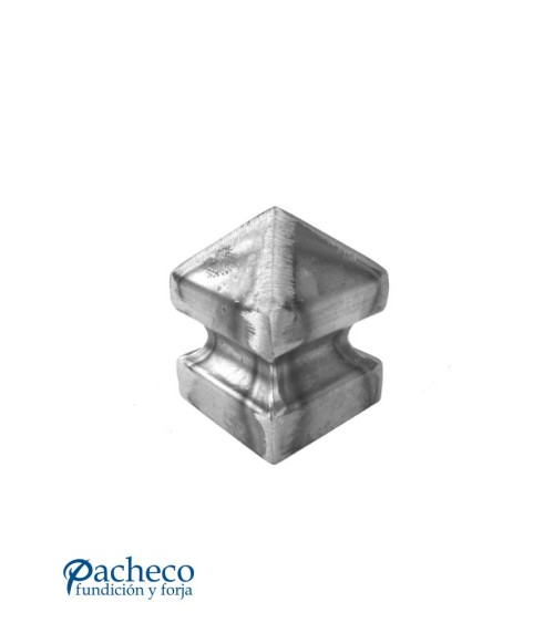 Tapón de Forja Pirámidal para Cuadrado 50 - 60 - 80 mm