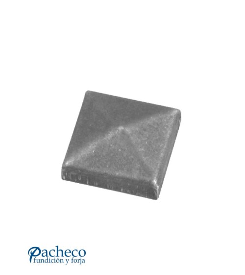 Tapón de Forja Cuadrado para Cuadrado 30 - 40 - 50 - 60 - 80 - 100 mm