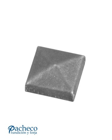 Tapón de Forja Cuadrado para Cuadrado 30 - 40 - 50 - 60 - 80 - 100 mm