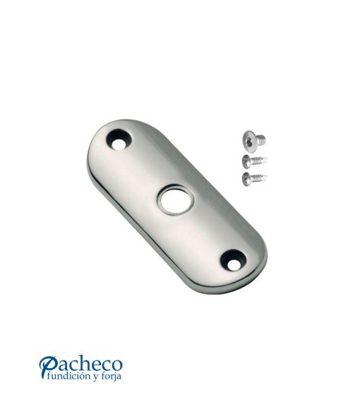 Placa de Unión Curva para empalme de Barandilla de Acero Inoxidable 316 Brillo y Satinado