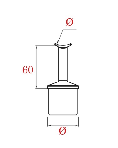 Soporte de Unión de Poste Redondo y Pasamanos Redondo de Acero Inoxidable 316 Brillo y Satinado