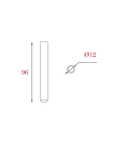 Varilla de Unión para Soldar de Acero Inoxidable 316 Brillo y Satinado