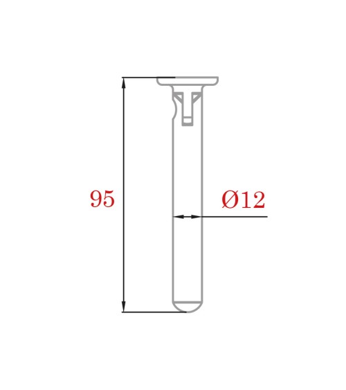 Soporte Superior Regulable para Pasamanos Cuadrado de Acero Inoxidable 316 Brillo y Satinado