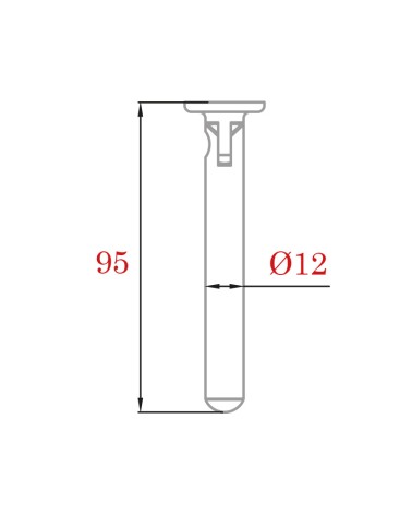 Soporte Superior Regulable para Pasamanos Cuadrado de Acero Inoxidable 316 Brillo y Satinado