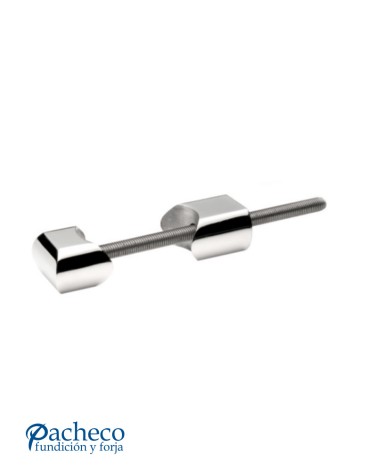 Soporte de Acero Inoxidable 316 Brillo y Satinado para Fijación de Poste Redondo