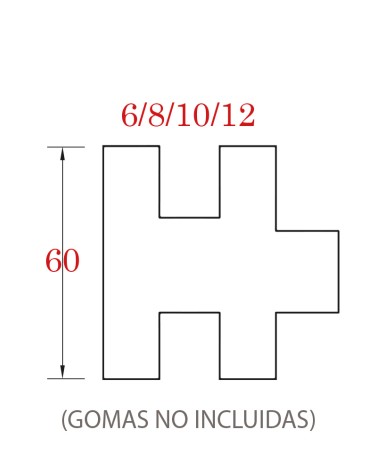 Pinza Redonda en Acero Inoxidable 316 Brillo y Satinado Unión de Dos Cristales para Barandillas para Cuadrado