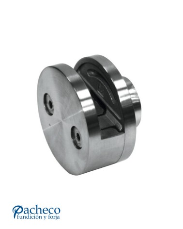 Pinza Redonda en Acero Inoxidable 316 Brillo y Satinado Esquinera para Cuadrado