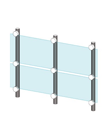 Goma de Ajuste y Sujección Para Pinzas Redondas en Acero Inoxidable 316