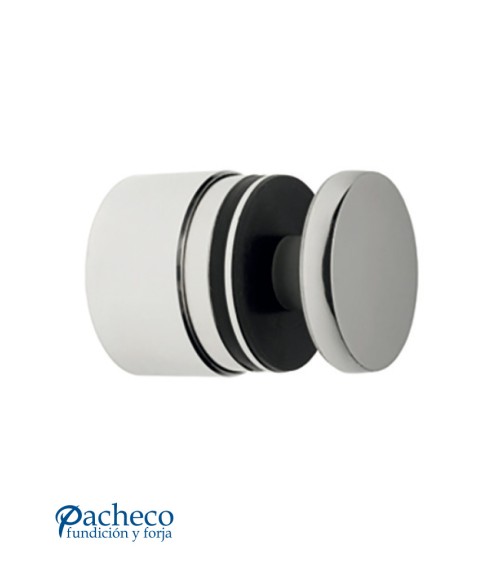 Pinza de Botón de Acero Inoxidable 316 Brillo y Satinado para Fijación Directa de Cristal de 8 a 31 mm