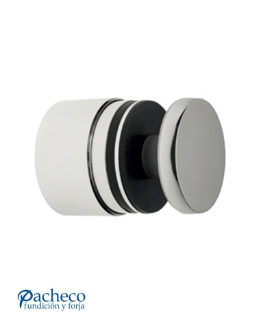 Pinza de Botón de Acero Inoxidable 316 Brillo y Satinado para Fijación Directa de Cristal de 8 a 31 mm