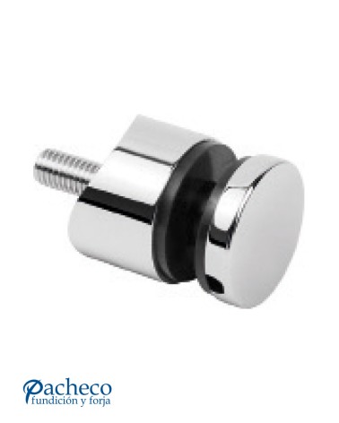 Pinza de Botón de Acero Inoxidable 316 Brillo y Satinado para Redondo 40 - 43 mm