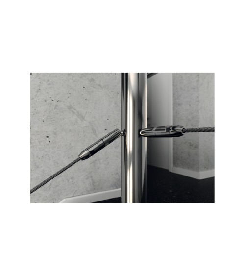 Tensor de Acero Inoxidable Apriete Rápido Regulable y Articulado para Cable de 5 mm Diámetro