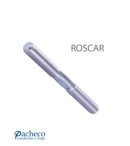 Varilla de Acero Inoxidable Doble Roscada M6