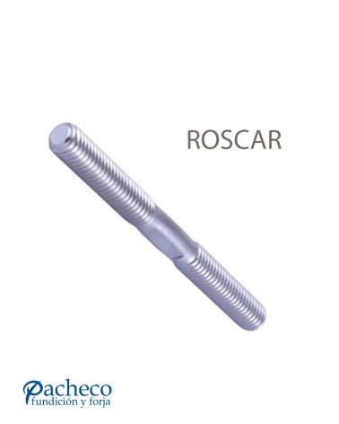 Varilla de Acero Inoxidable Doble Roscada M6