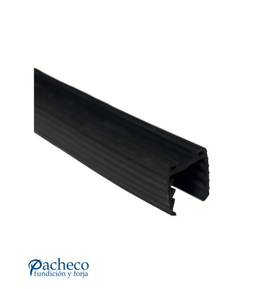 Gomas de Ajuste para Pasamanos Cuadrado según Espesor Cristal