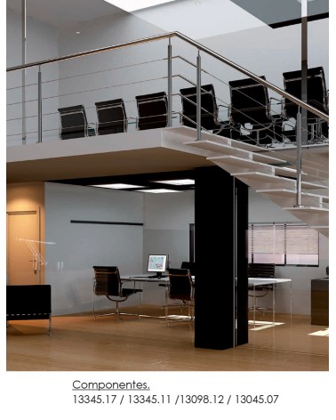 Unión Recta de Acero Inoxidable 316 Brillo y Satindo para Pasamanos de Madera