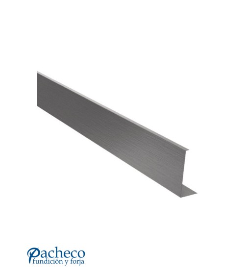 Embellecedor Autoadhesivo en Acero Inoxidable 316 para Perfil Lateral de Barandillas de Vidrio Exterior