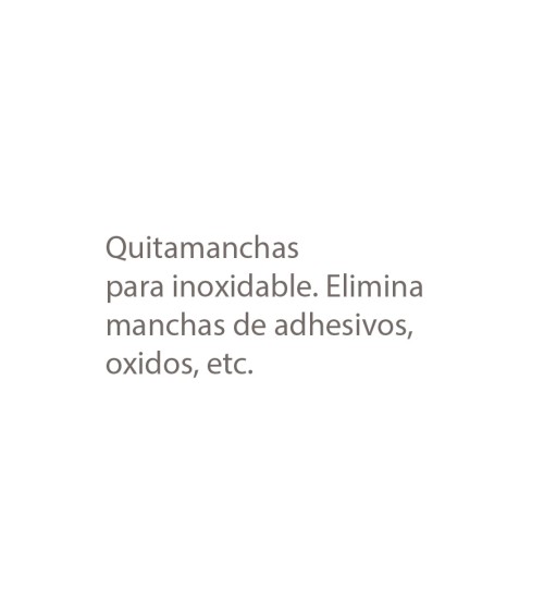 Quitamanchas  para Acero Inoxidable (500 ml)