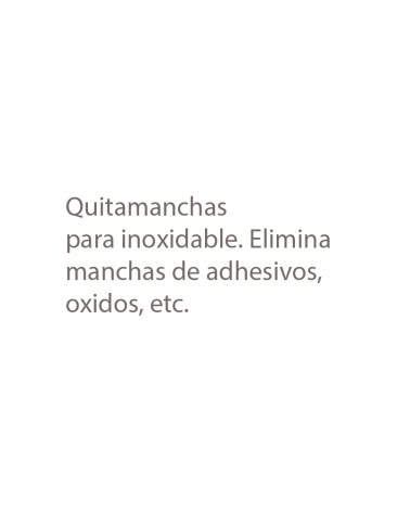 Quitamanchas  para Acero Inoxidable (500 ml)