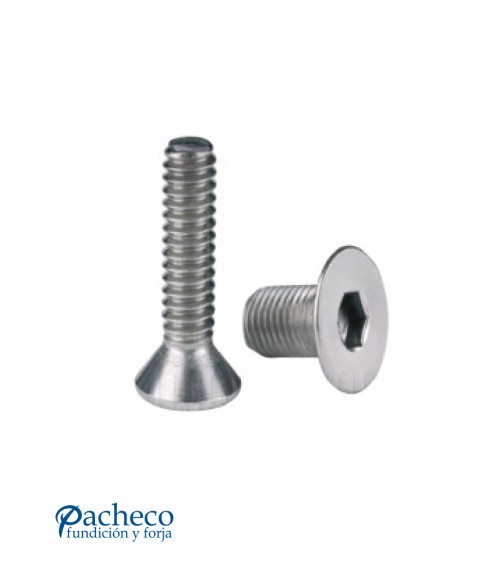 Tornillo Allen Cabeza Avellanada AISI 316 (M4-M6)