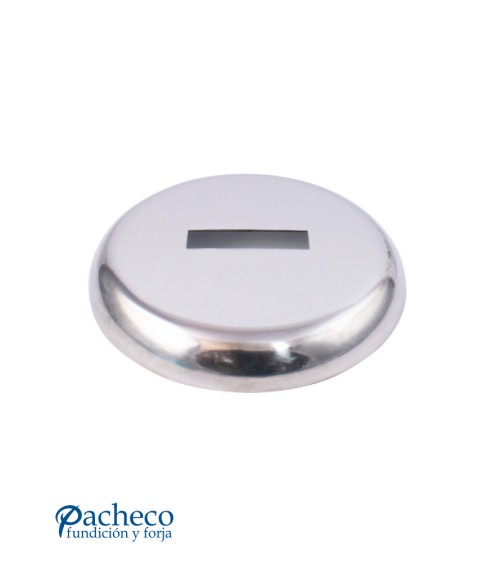 Embellecedor con Ranura Rectangular de Acero Inoxidable 316 Brillo y Satinado