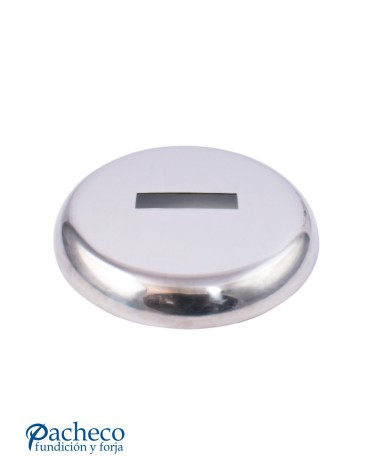 Embellecedor con Ranura Rectangular de Acero Inoxidable 316 Brillo y Satinado