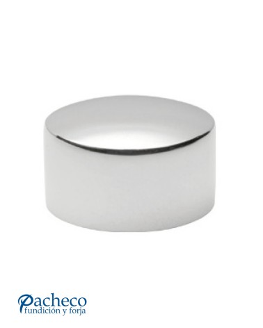 Tapón Embellecedor para Poste Redondo de Acero Inox 316 Brillo y Satinado