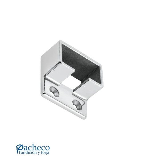 Placa de Acero Inoxidable 316 para Pared Abierta Brillo y Satinado 50x25 mm