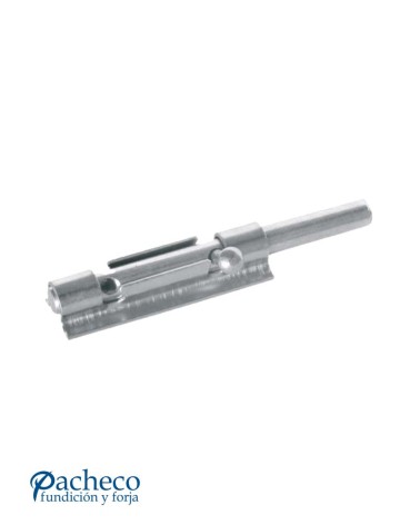 Cerrojo zincado para soldar en puertas metálicas de seguridad