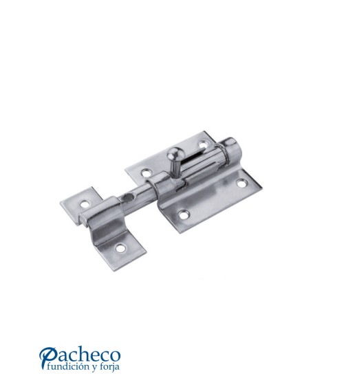 Cerrojo zincado reforzado para puertas metálicas exteriores