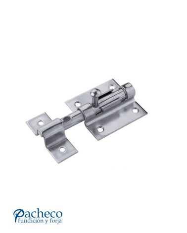 Cerrojo zincado reforzado para puertas metálicas exteriores