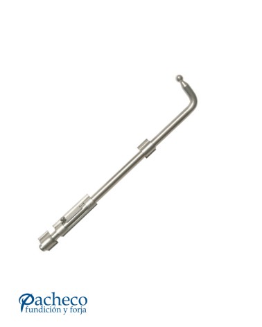 Pasador para Candado de Inox 316 Satinado para Soldar en Puertas Metálicas