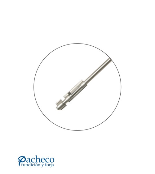 Pasador para Candado de Inox 316 Satinado para Soldar en Puertas Metálicas