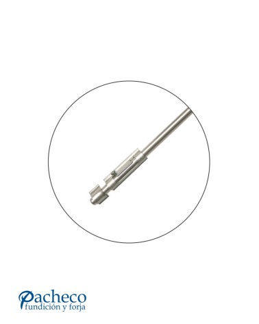 Pasador para Candado de Inox 316 Satinado para Soldar en Puertas Metálicas