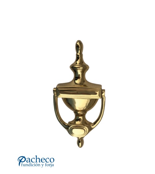 Llamador de Latón Brillo para Puertas de Entrada