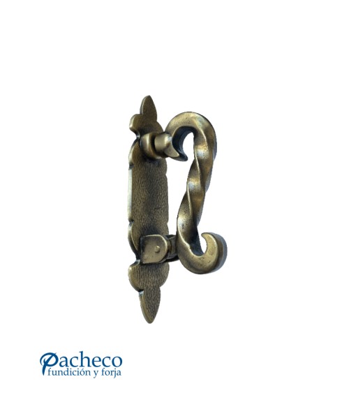 Llamador de Forja Patinado para Puertas Rústicas