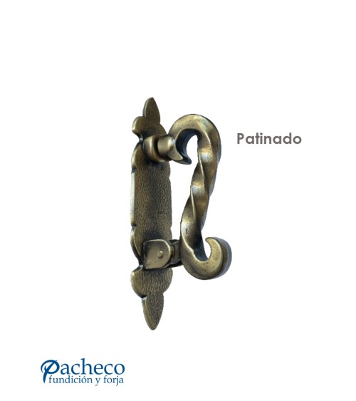 Llamador de Forja Patinado para Puertas Rústicas Llamador de Forja Patinado para Puertas Rústicas