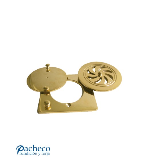 Mirilla de Latón Brillo para Puertas de Entrada