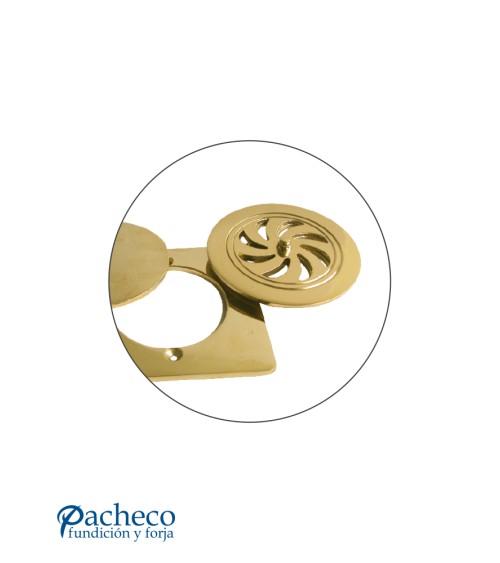 Mirilla de Latón Brillo para Puertas de Entrada